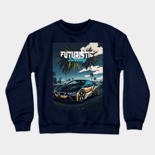 Futuristic Beauty Crewneck Sweatshirt